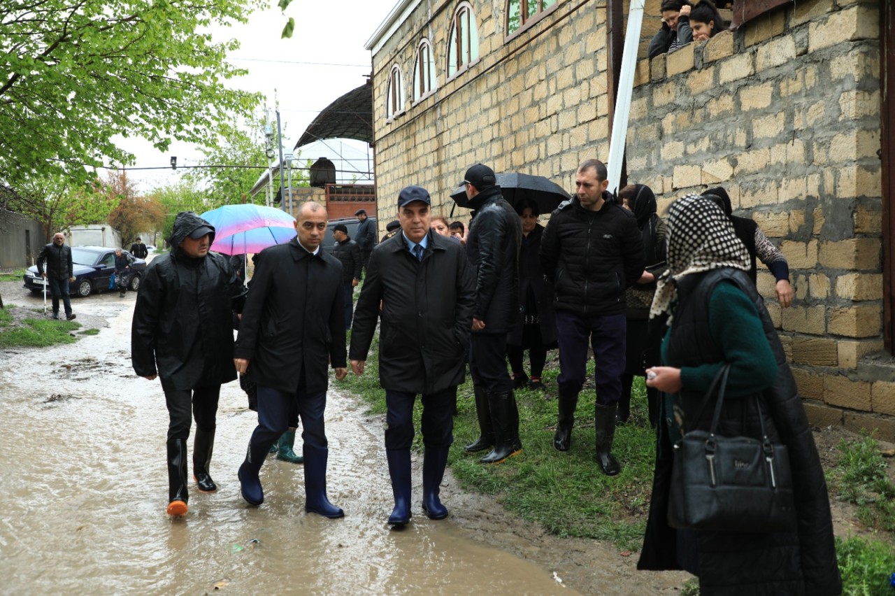 İcra başçısı verilən tapşırıqların icrası ilə yerində maraqlandı - FOTOLAR